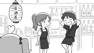ラミィちゃん一人居酒屋で店員を人間観察して楽しんでてかわいい【雪花ラミィ/ホロライブ切り抜き】