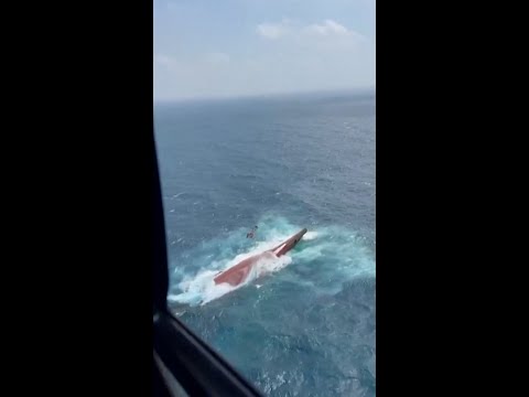 About 130 missing after ferry overturns off Indonesia