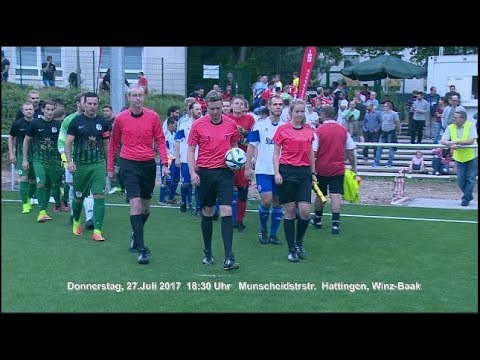 47 Hattinger Fußball Feld Stadtmeisterschaft 2017 Halbfinale SG Welper vs  SuS Niederbonsfeld 27 7 2