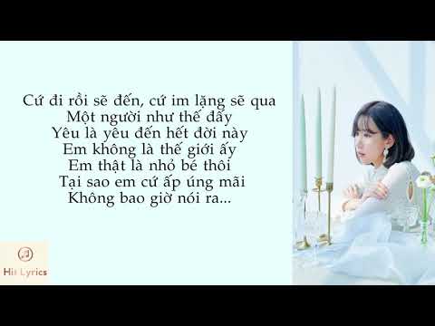 Đừng Yêu Nửa, Em Mệt Rồi - MIN (lyrics)