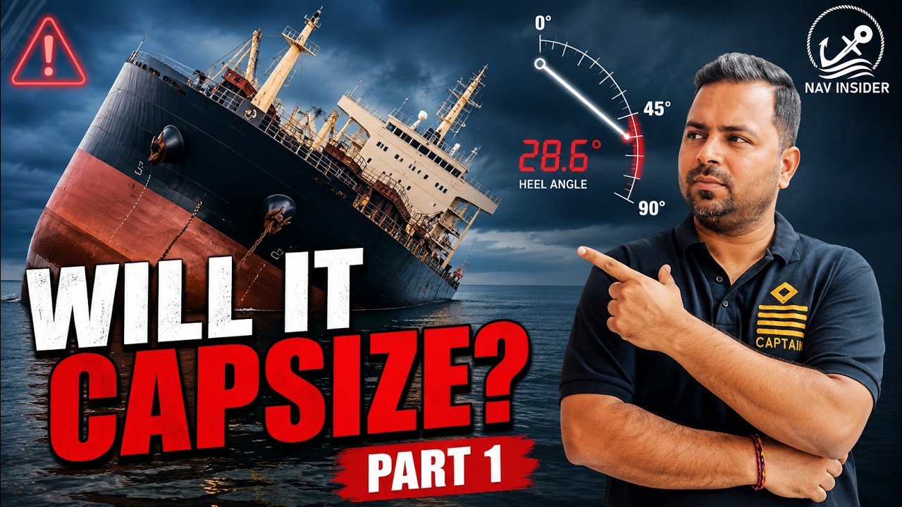 Inclining Experiment Explained 🚢 | Ship Stability Test ⚓ | Part - 1 | Nav Insider