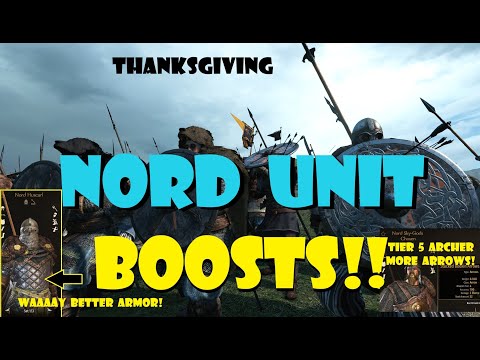 WICHTIGE VERBESSERUNGEN für Nord und Huscarl! Patch 1.36, TEST der Einheiten der Stufe 6 in Krieg...