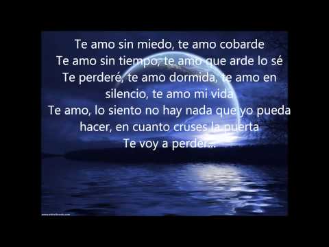 Te voy a perder - Leonel García ft. Ha-Ash (Letra) 2013