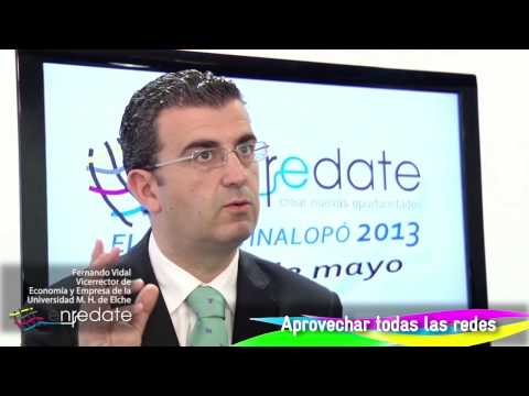 Entrevista a Fernando Vidal en Enrdate Elx-Baix Vinalop 2013 