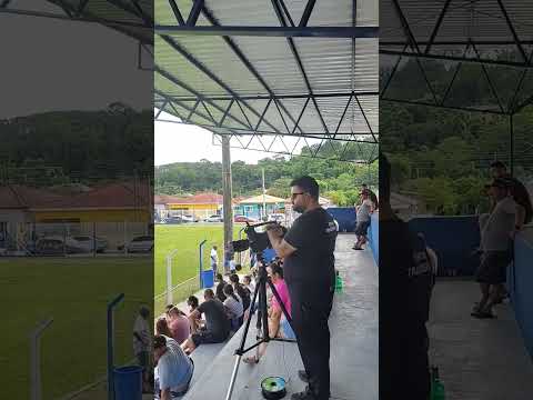 JA ESTAMOS POR AQUI PALCO DE HOJE FINAL DO CAMPEOANTO REGIONAL DE ITAPIRAPUÃ PAULISTA #futebol
