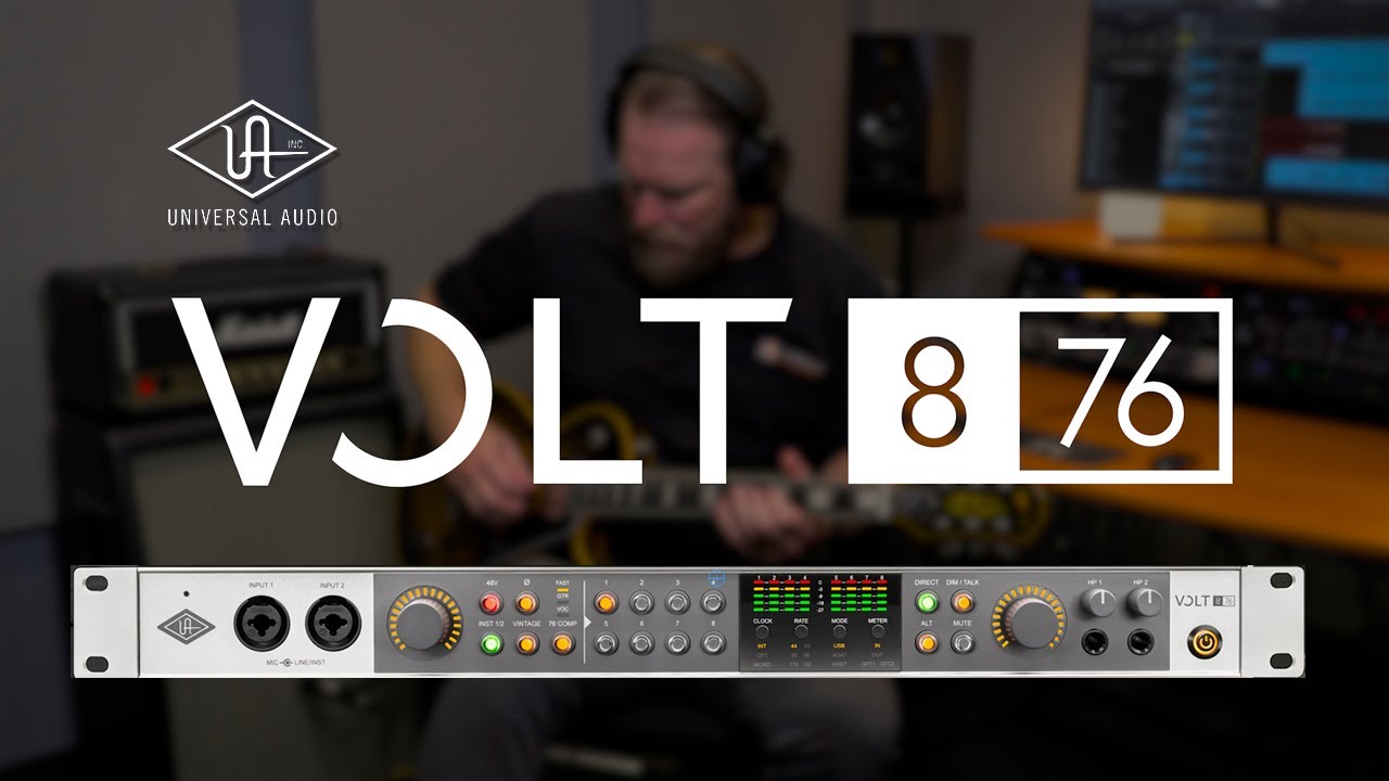 opens link to 🎙️ UA VOLT 876  The Ultimate USB Recording Studio Has Arrived! 🚀
