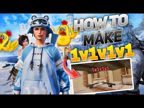 How to make 1v1v1v1 Famous Wow map setting | U8