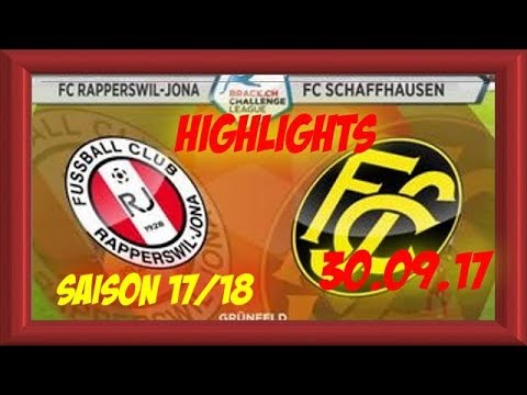 Fc Rapperswil - Jona vs Fc Schaffhausen (30.09.17)