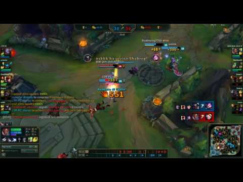 Lucian good play in team fight