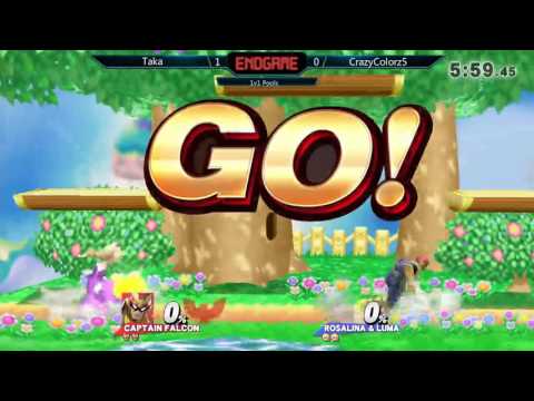ENDGAME: 1v1 Pools – Taka (Captain Falcon) vs. CrazyColorz5 (Rosalina)