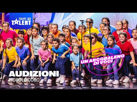 Il dolcissimo arcobaleno di voci del Piccolo Coro 🌈 Italia's Got Talent 2025