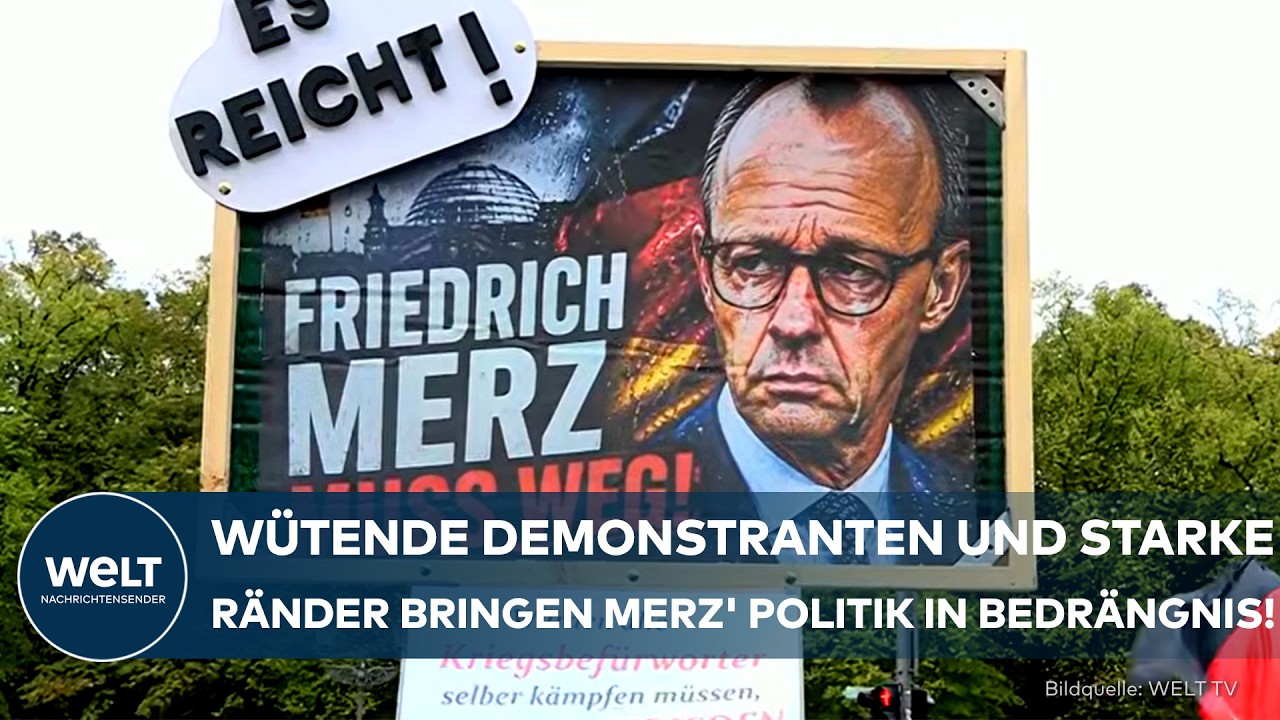 POLITISCHE MITTE WACKELT: Zwischen Bürgerwut und Radikalen wächst der Druck auf Union und SPD!