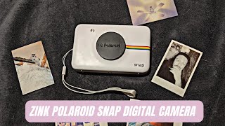 Zink Polaroid Snap Instant Digital Camera Review & Test