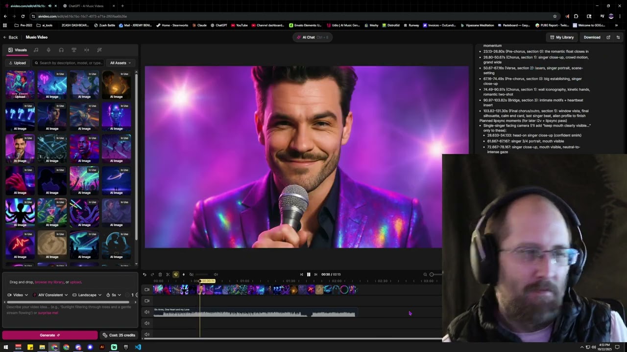 Video: How to make a Music Video with AIVIDEO.com easyish, you made the Music now make the video #aivideo