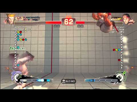 Game Outttt (Guile) vs desperado Soul (Ryu)