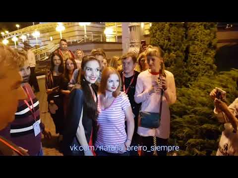 Natalia Oreiro with fans after Golden Hits - 14.7.2018