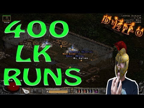 💢400 LOWER KURAST RUNS - RUNES, CHARMS AND MORE - DIABLO 2 💢