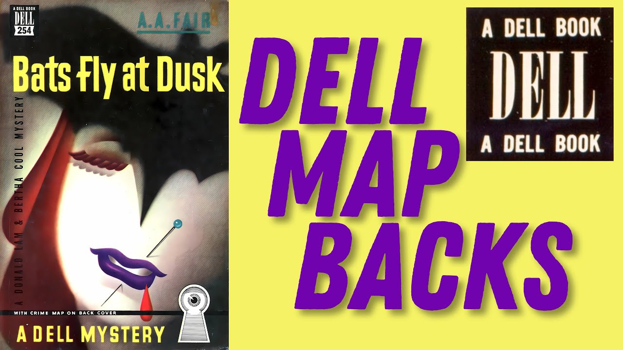 Vintage Paperback Paradise of Dell Mapbacks: Cover Artists Gerald Gregg & Ruth Belew #vintagebooks