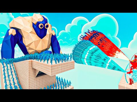 100x ICE ZOMBIE + ICE GIANT vs EVERY GOD - Totally Accurate Battle Simulator TABS