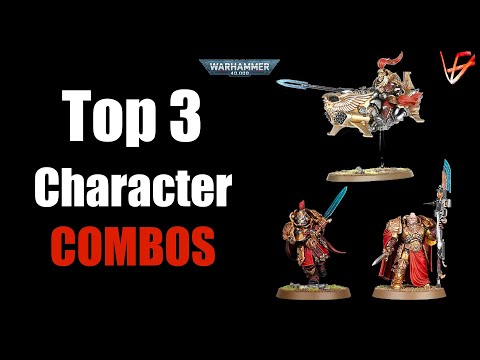 Top 3 Adeptus Custodes Character COMBOS 10th Edition | Warhammer 40K tactics