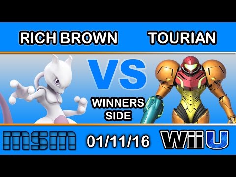 MSM 32 - Rich Brown (Mewtwo) Vs. Tourian (Samus) Winners Side - Smash Wii U