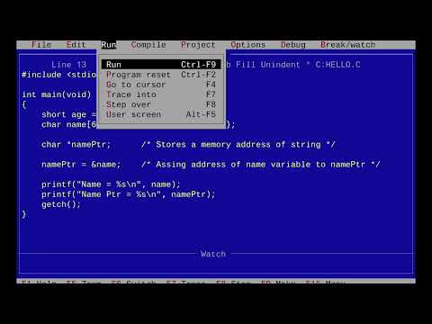 Old developer tools - Turbo C