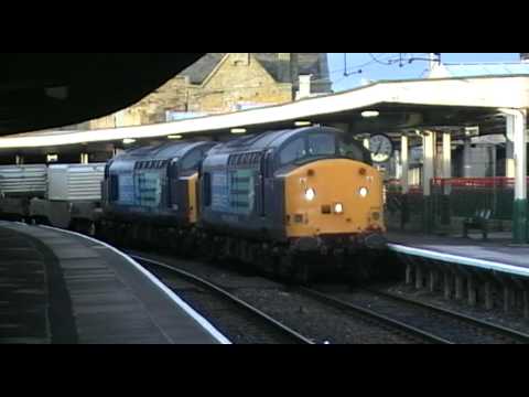 37601/37603 6K73 Sellafield - Crewe flasks 5th April 2010