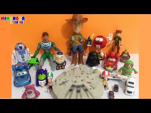 Juguetes para Niños Rayo McQueen Toy Story Cars Phineas Guason R2-D2 Max Steel - Toys for kids Video