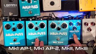 Video thumbnail for Way Huge Aqua Puss Comparison Through The Generations | Mk1 AP-1, Mk1, AP-2, MkII, MkIII by The Tone Geek