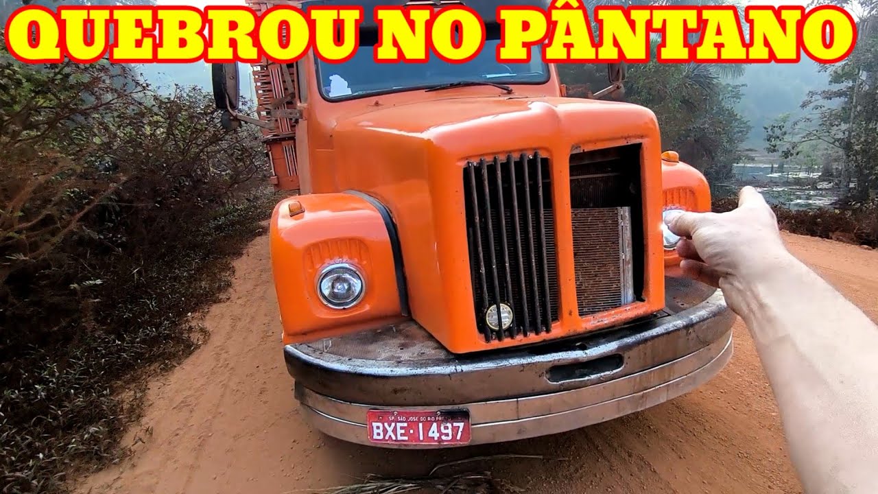 OLHA O ESTRAGO, QUEBROU NO TAPETÃO CAIPIRA, E AGORA ?