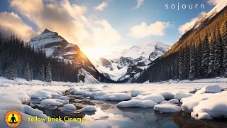 Soft Meditation Music for Relaxation, Calming Music, Relaxing Snowfall for Sleep, Sleep Meditation