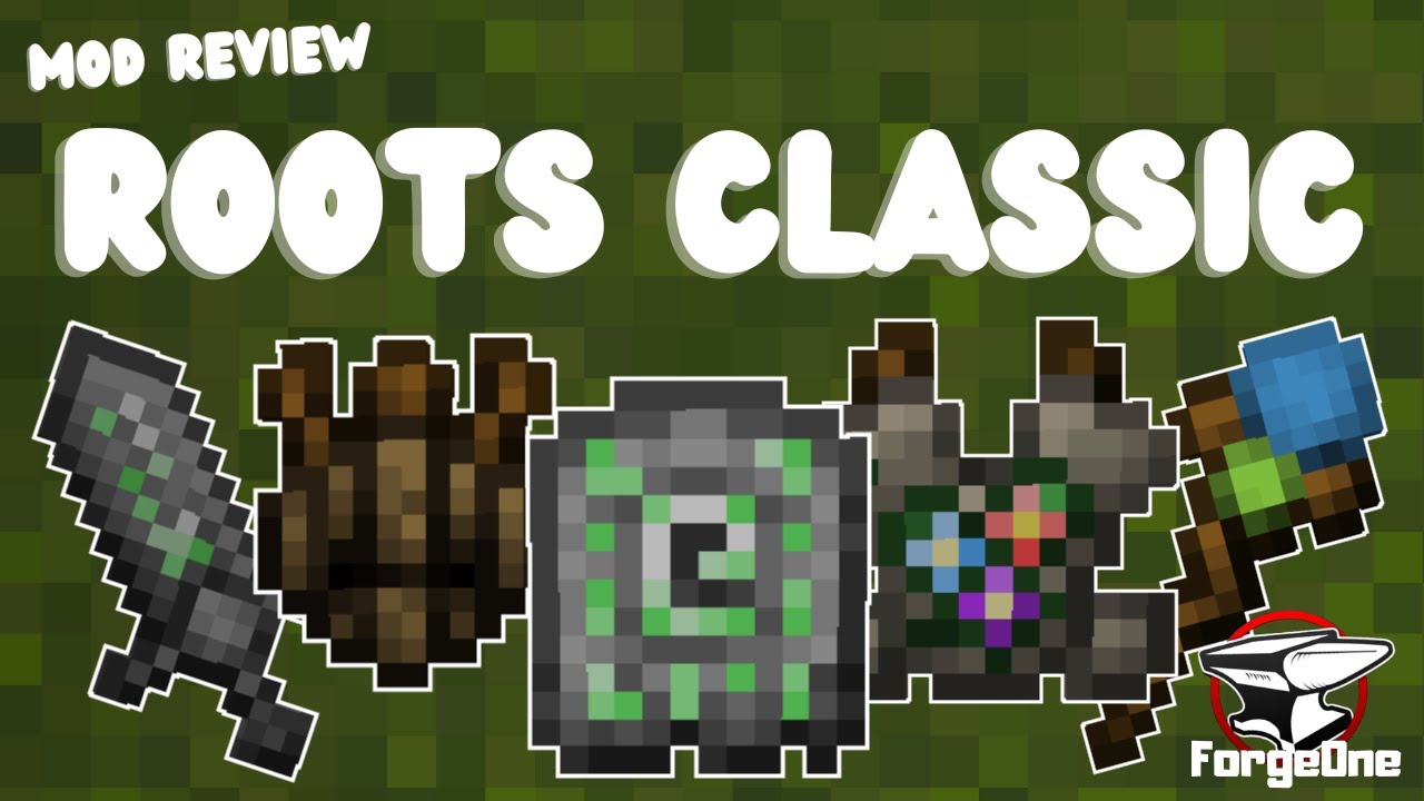 Roots Classic - Minecraft Mod Review (1.21.1)