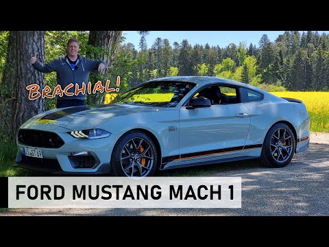 Der NEUE 2021 Ford Mustang MACH 1 - Review, Fahrbericht, Test