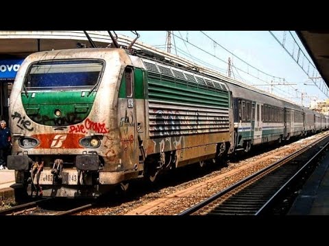 ICN 785 (Milano) Roma Ostiense - Siracusa (da Paola a Villa S.Giovanni + ricovero E.402b)