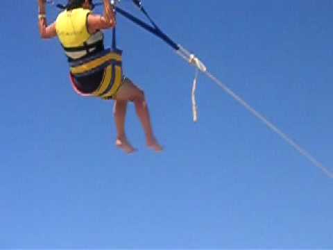 para sailing  dreamcomber island lol I did not fart.....