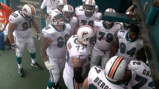 Pittsburgh Steelers at Miami Dolphins Pre-Game Tunnel Chatter