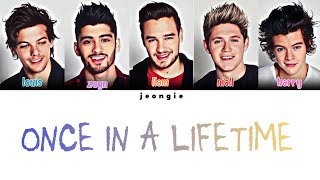 One Direction - Once In A Lifetime (Color Coded - Lyric)