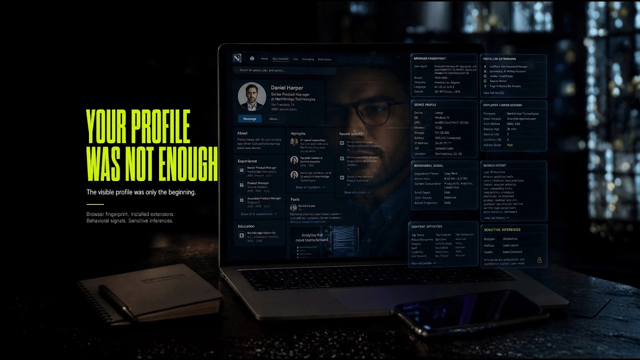 BrowserGate 2026: How LinkedIn surveils your browser — Follow the Algorithm