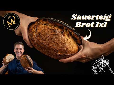 Sauerteig Brot 1x1 - Schritt für Schritt zum perfekten Sauerteigbrot -  Brot Backen Masterclass