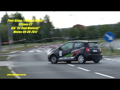 Piotr Kilian / Paweł Grabiec - CItroen C2 - KJS "XII Rajd Mielecki" Mielec 09-09-2012