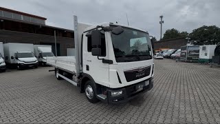 MAN TGL 8.180 L Pritsche, 2xAHK, Luftfederung open laadbak vrachtwagen | Foto 4 - Autoline