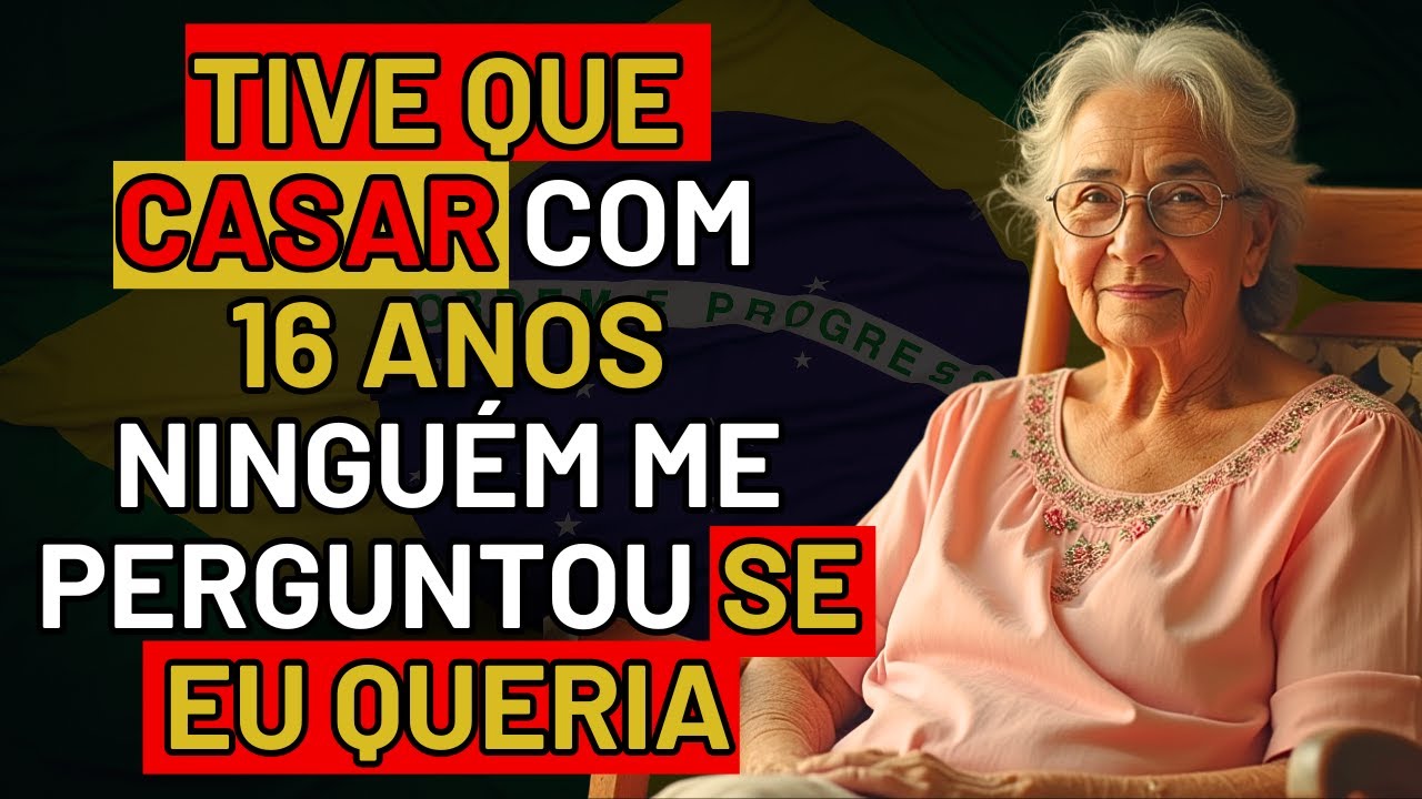 HISTÓRIA REAL DESTA AVÓ 👵🏼 FUI FORÇADA A CASAR AOS 16 ANOS! NINGUÉM PERGUNTOU SE EU QUERIA....