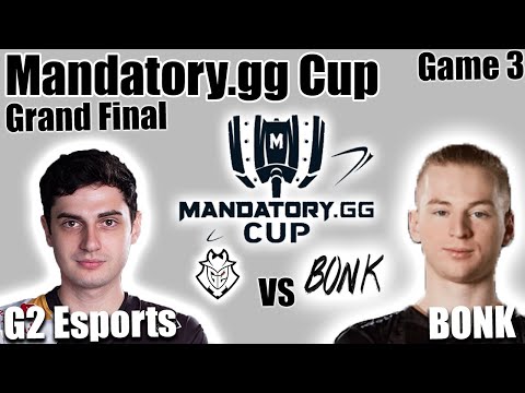 G2 vs BONK game 3 - Finals | Mandatory.GG Cup | Valorant Ignition Series