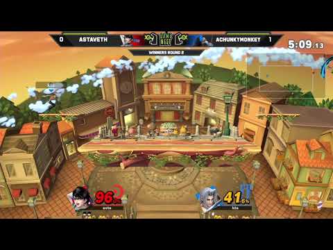 Game Nest Smash It Up - Astaveth (Sephiroth/Bayonetta) vs AChunkyMonkey (Sephiroth/Lucina) - WR2