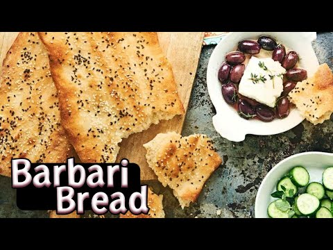 Traditional Persian Barbari Bread Recipe (Persian flatbread) - طرز تهیه نان بربری