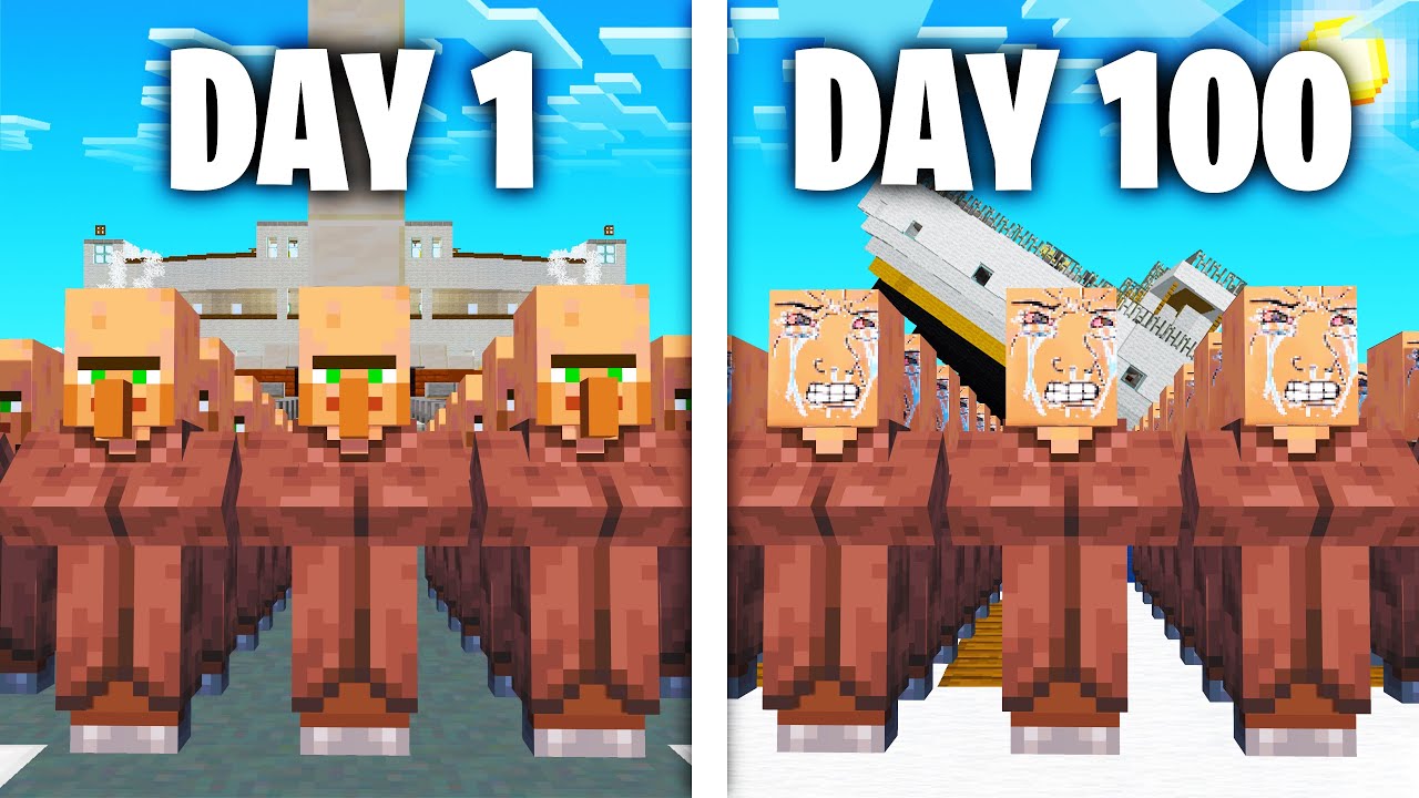 Can 10,000 Villagers Survive The Titanic?