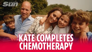 Princess of Wales Kate Middleton's heartfelt message as she confirms completion of chemotherapy