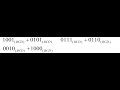 Add BCD Numbers Binary Coded Decimal 8421 Addition Explained 71