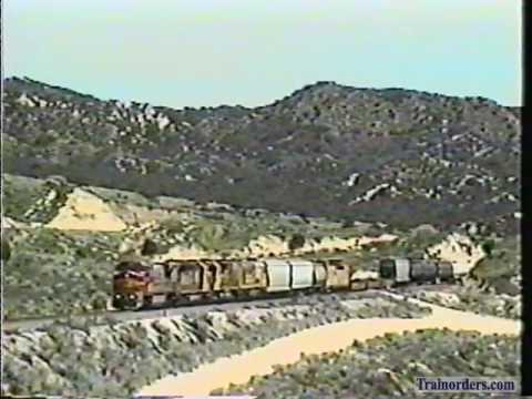 Classic Railroad Series 63 - ATSF, UP and SP on Cajon Pass April 1996