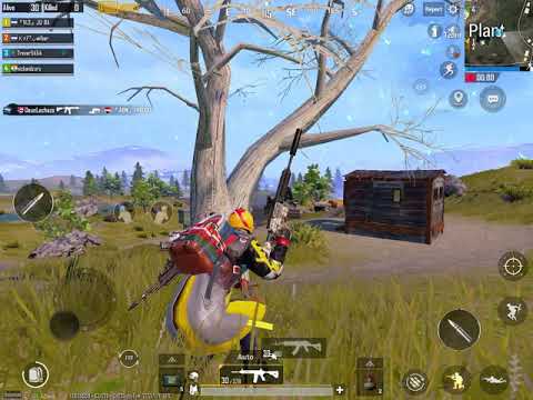 Playing PUBG mobile win